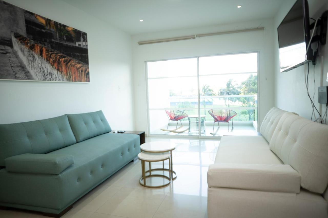 Apartamento En Bocagrande - Edificio Minarete Apartment Cartagena Екстериор снимка
